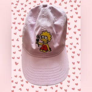 🌼 NEW Lisa Simpson baseball pink hat 🌼
